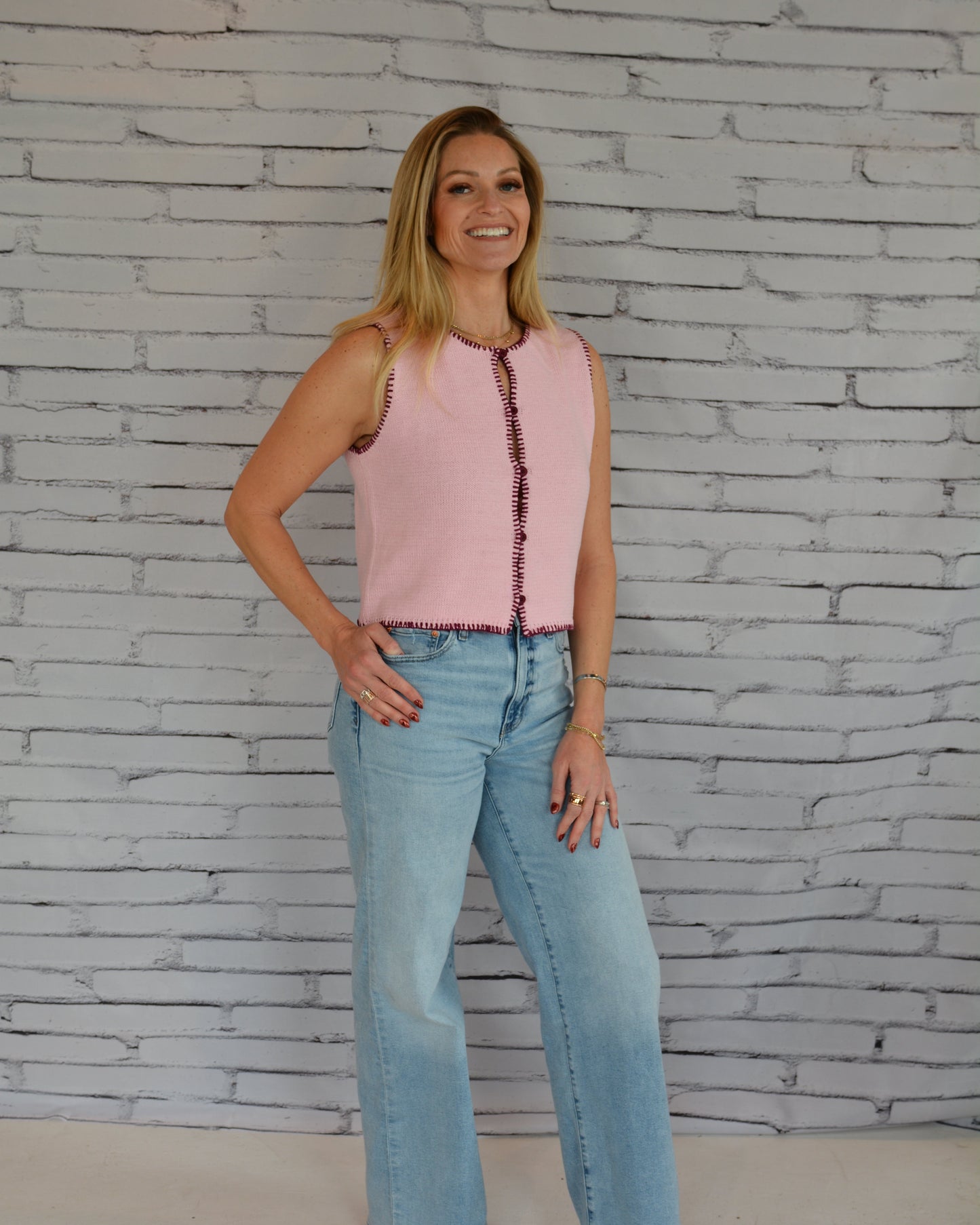 Blush & Berry Love Vest