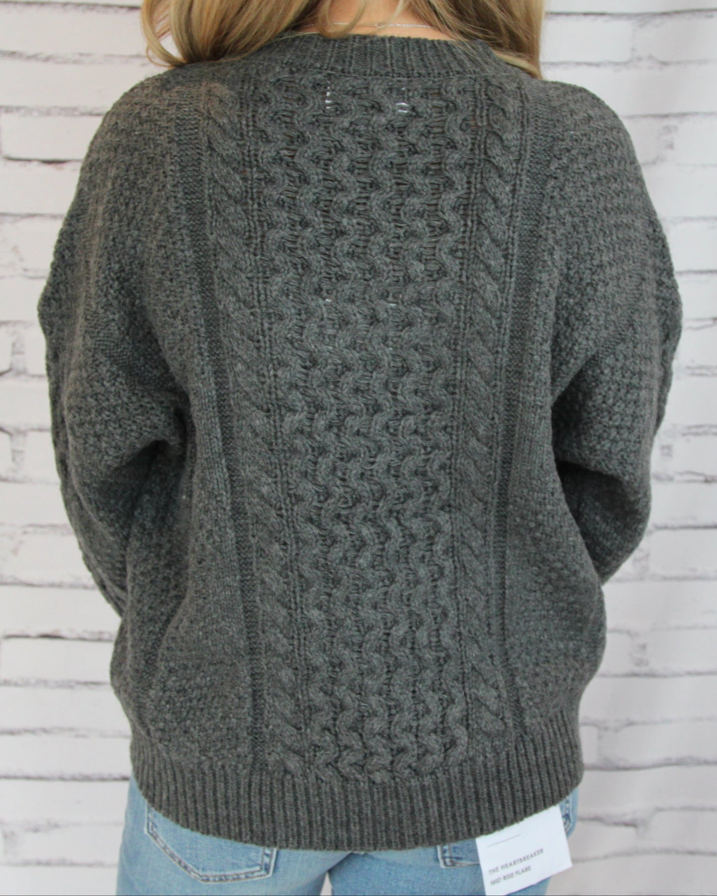 Hemingway Sweater Charcoal