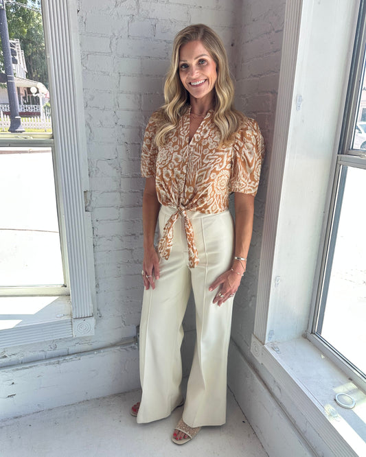Cayden Printed Top
