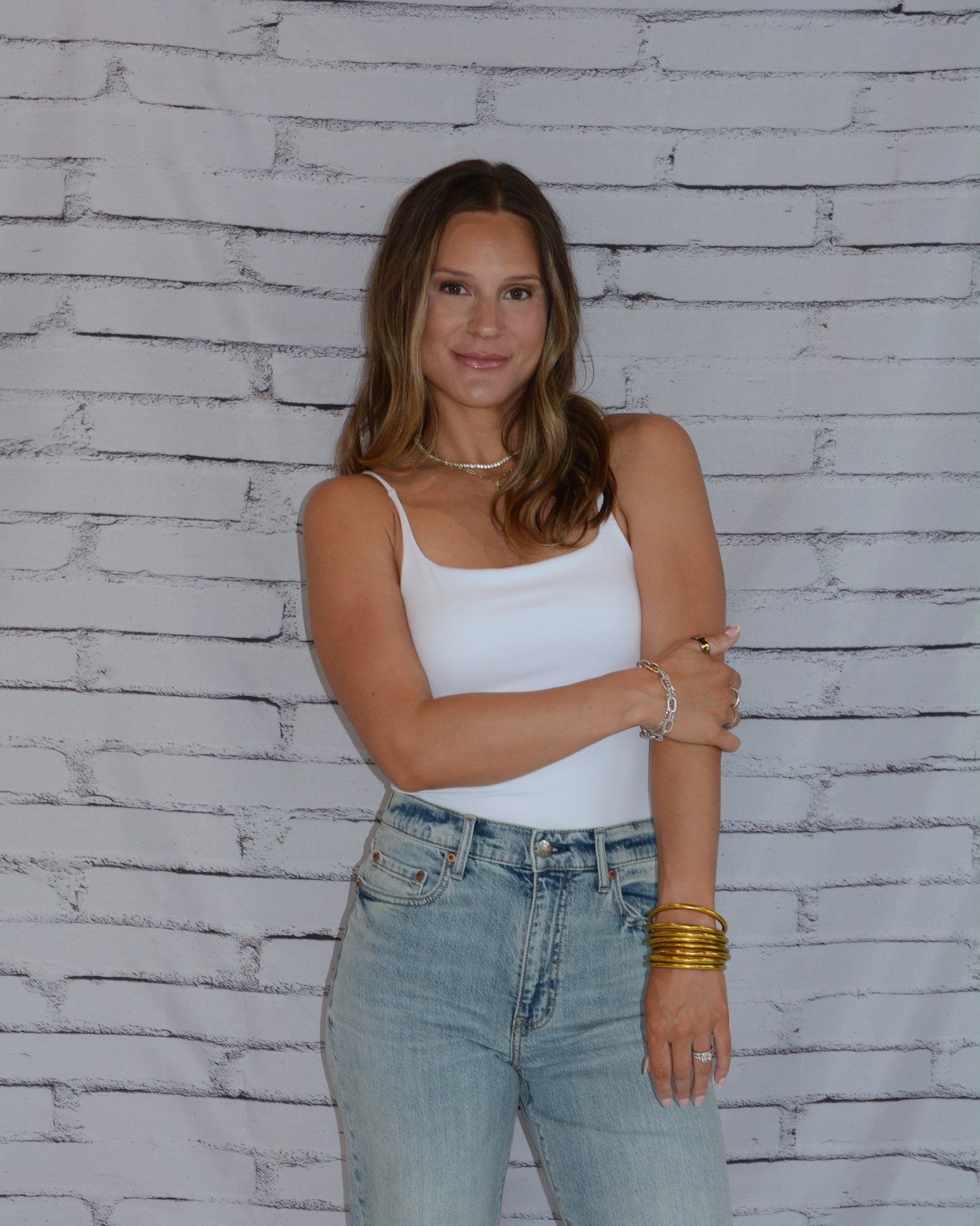 Clean Square Cami White