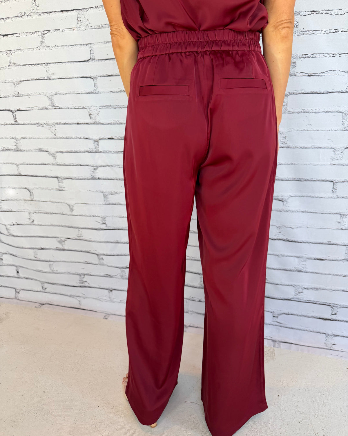 Marielle Pants Burgundy