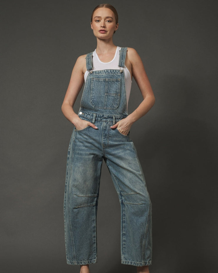 Slouchy Relax Fit Denim Overall