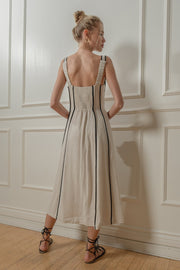 Linen Midi Dress