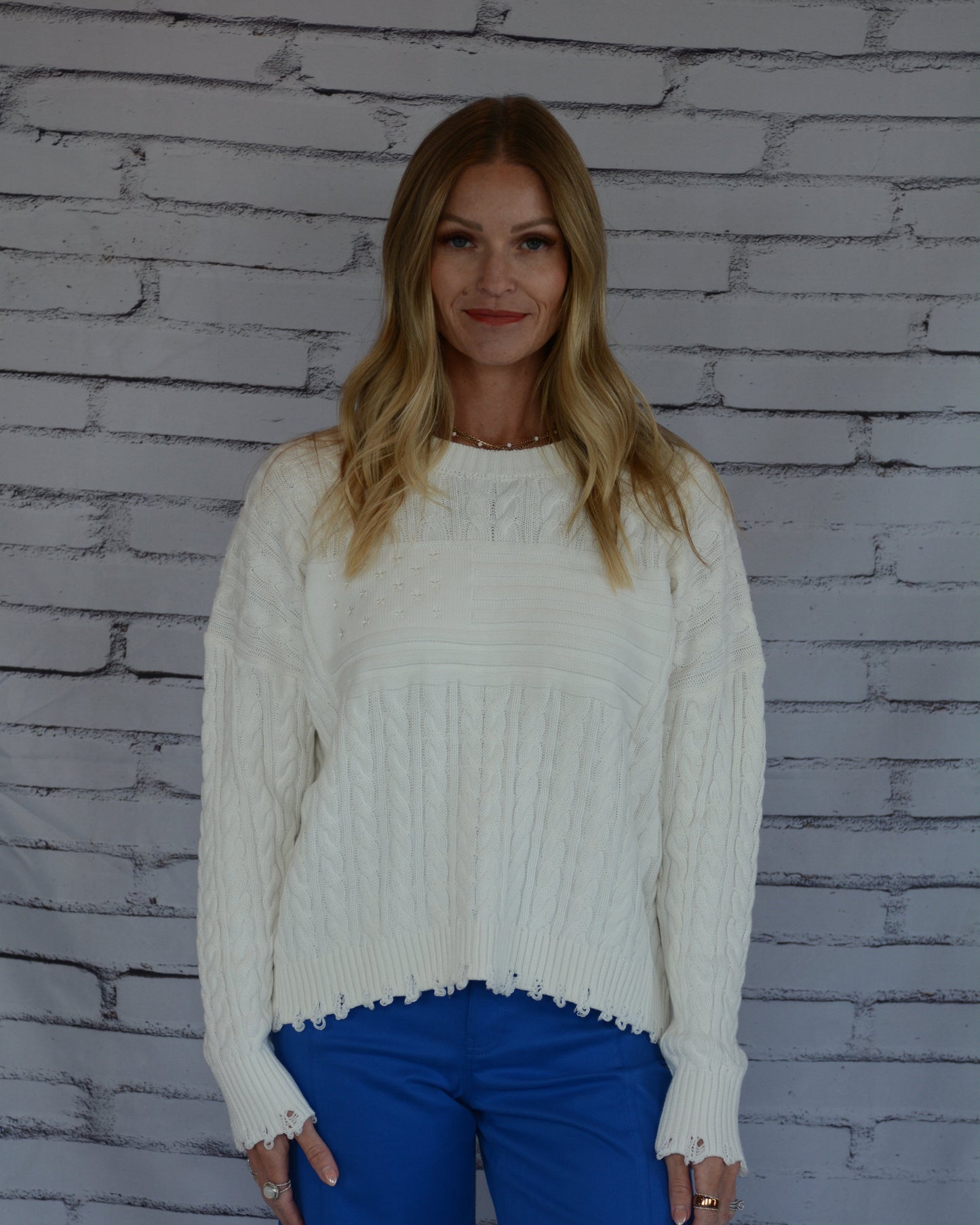 Rania Sweater Off White