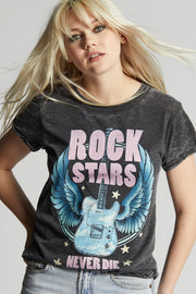 Rock Stars Winged Guitar Tee