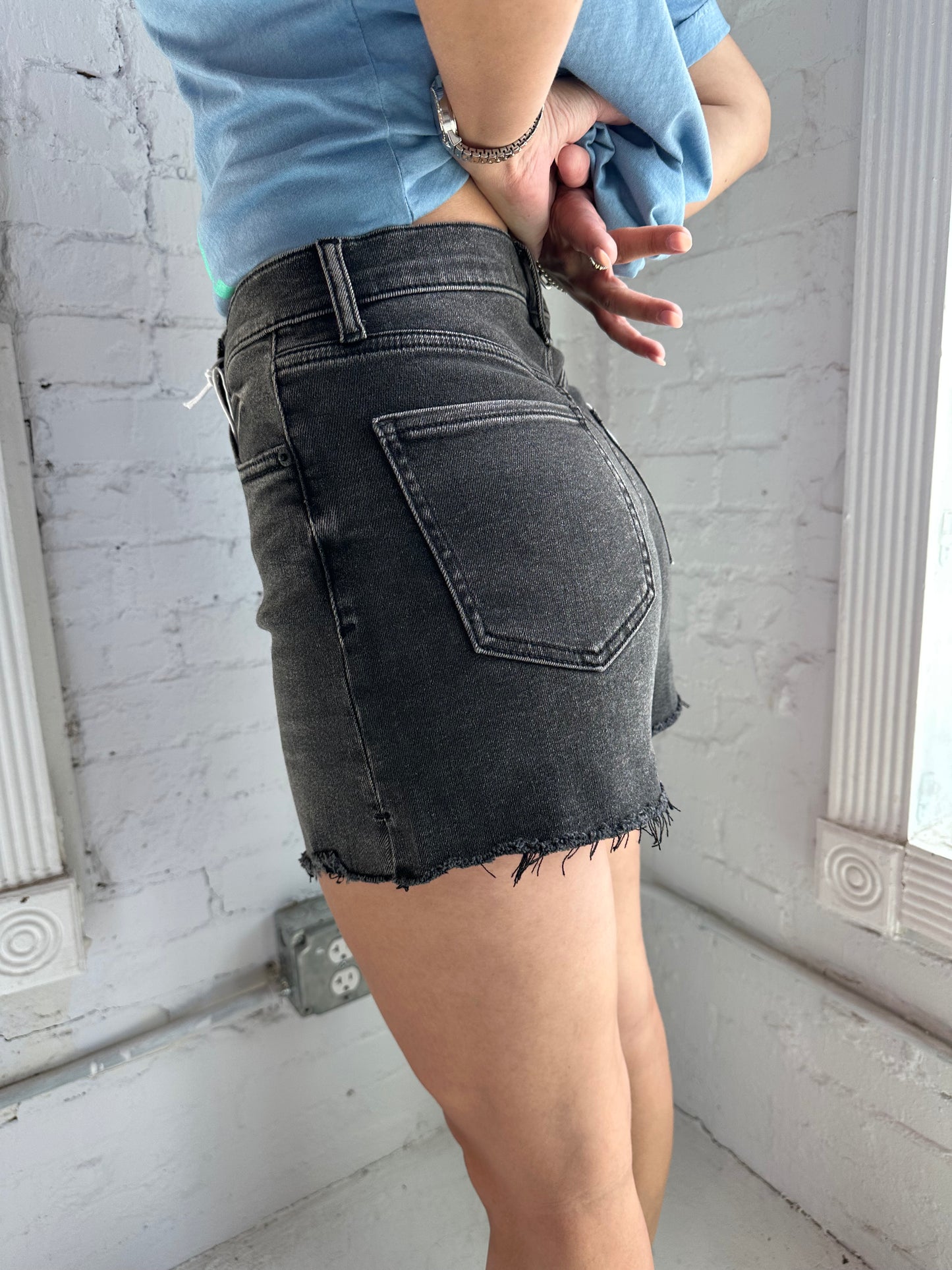 Bottom Line High Rise Short Raven Vintage
