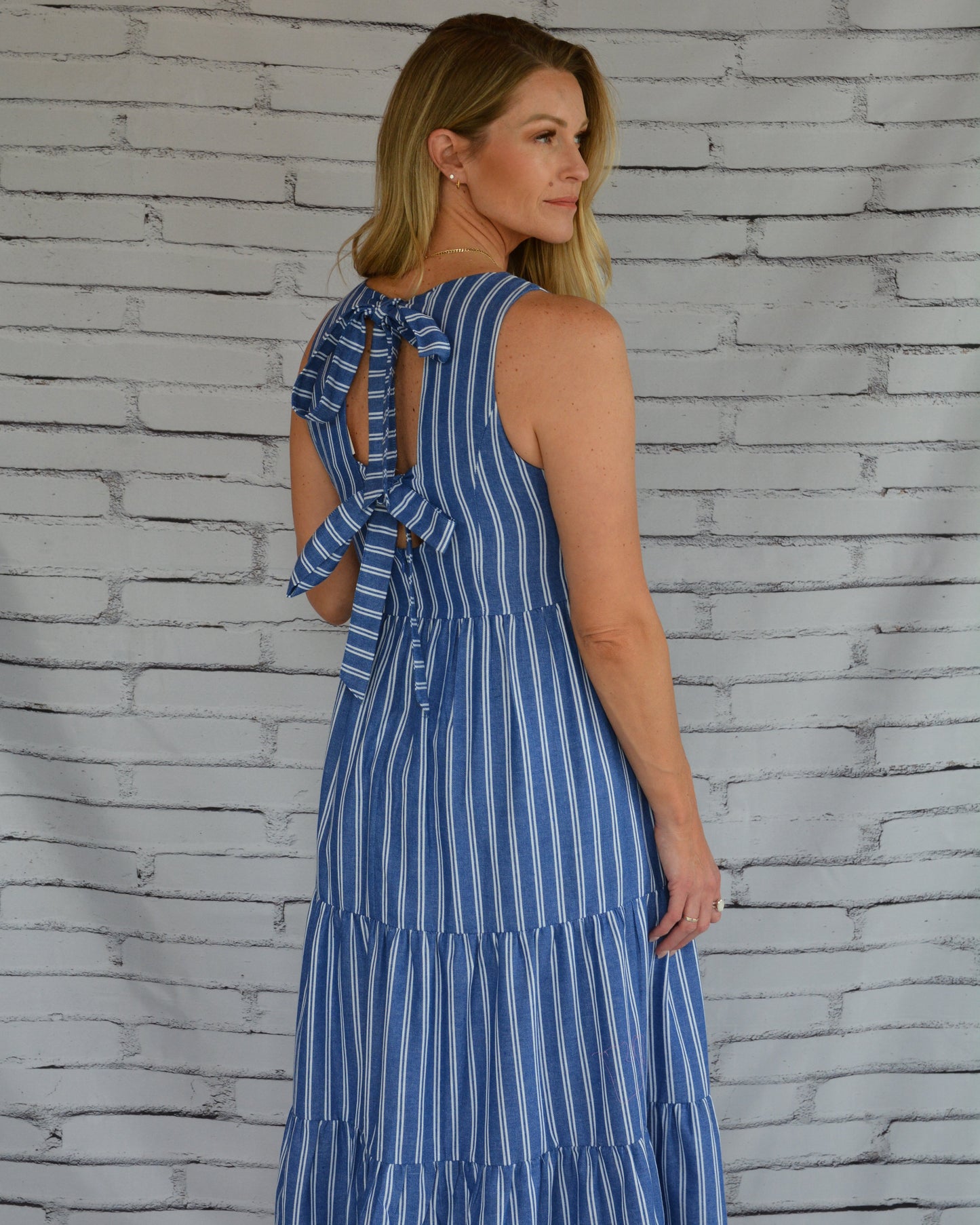 Callie Maxi Dress Blue