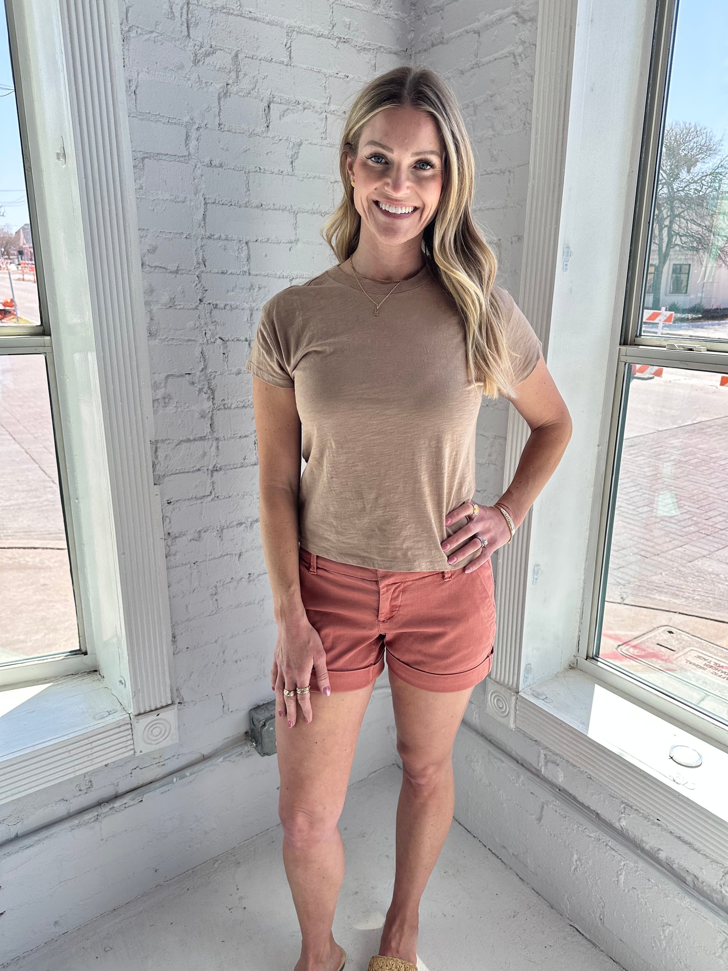 Hampton Short Terracotta