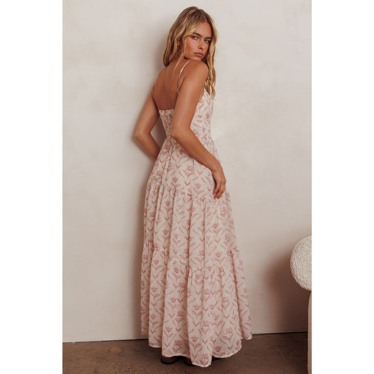 Rachel Floral Maxi Dress