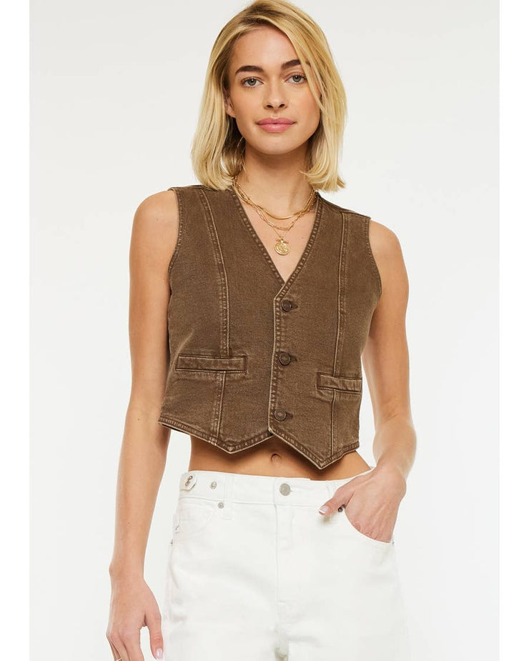 Cassie V-Neck Vest