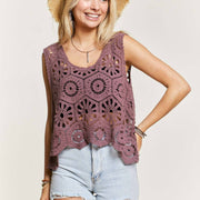 Nina Crochet Tank Top O/S