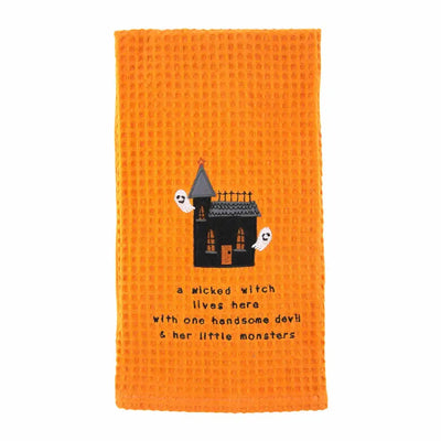 Wicked Witch Waffle Towel