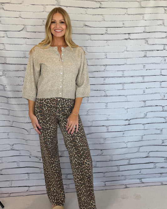 Valor Cardigan Natural Heather