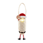 Light Up Wine Xmas Bag