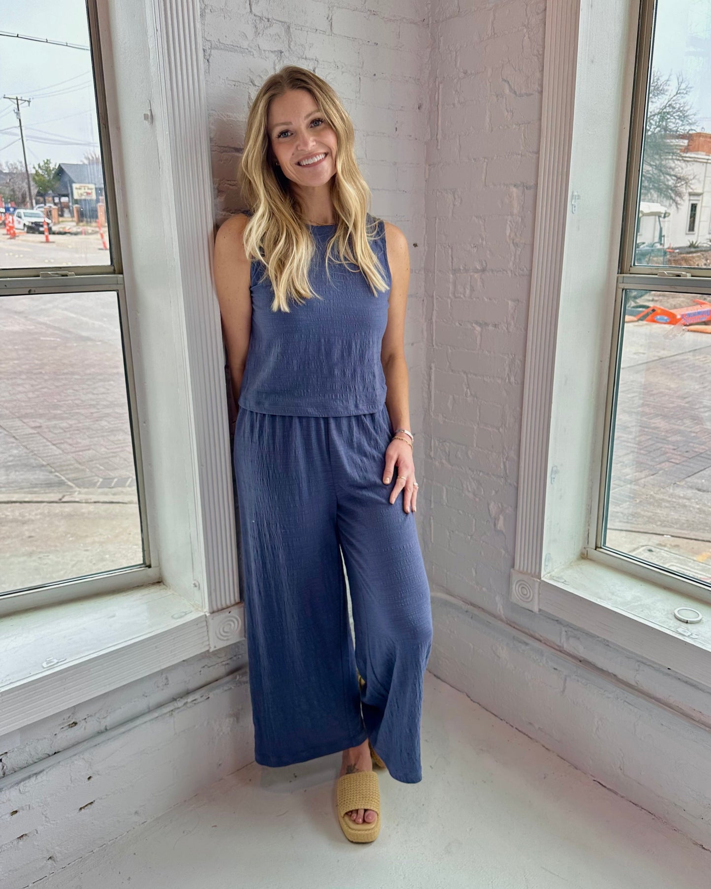 Sloane Textured Top