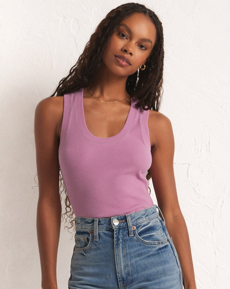 Sirena Tank- Dusty Orchid