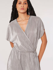 Show Stopper Metallic Jumpsuit