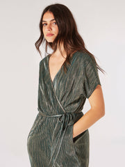 Show Stopper Metallic Jumpsuit