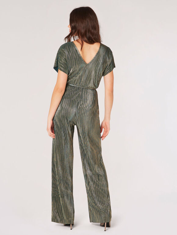 Show Stopper Metallic Jumpsuit