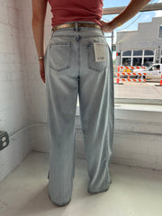 Low Slung Pleat Jean