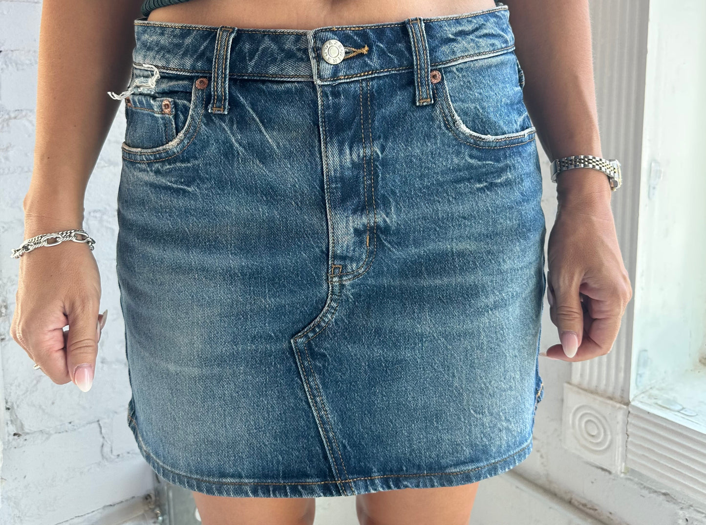 Malibu Mini Mid Waist Authentic