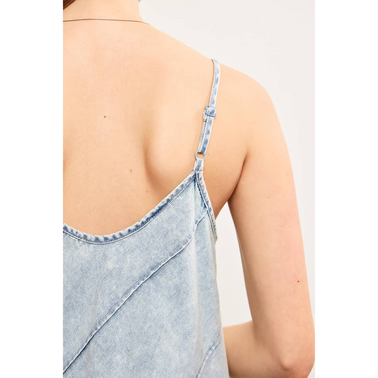 Avery Denim Maxi Dress