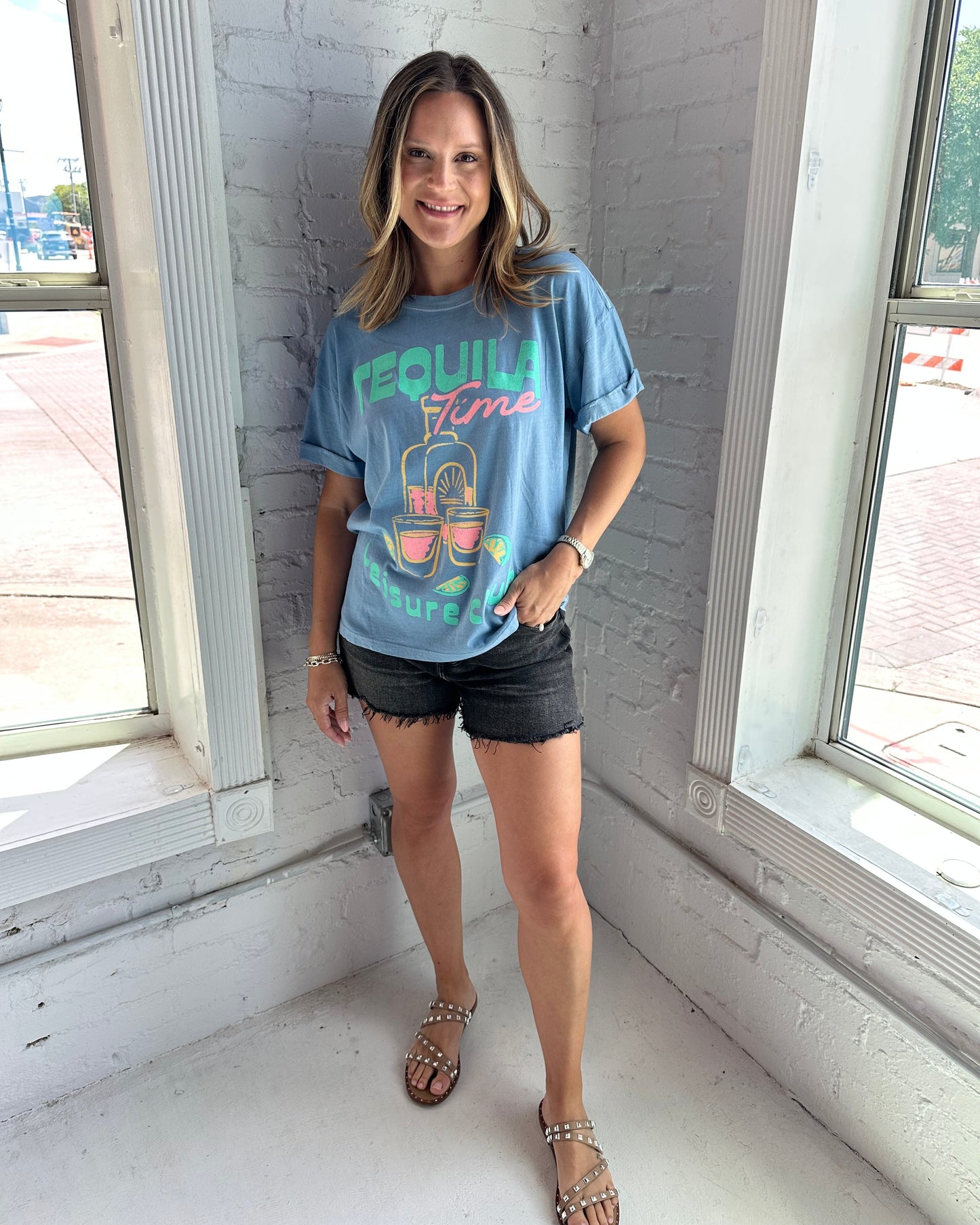 Bottom Line High Rise Short Raven Vintage