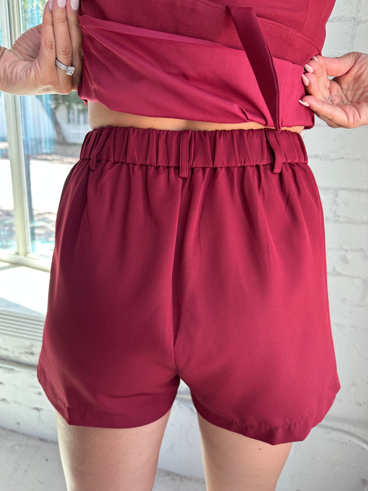Mandy Pleated Short