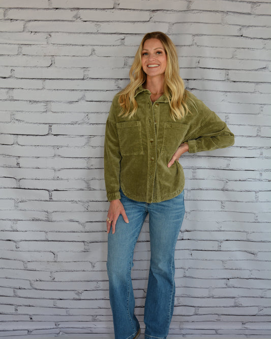 Gina Jacket Olive Branch