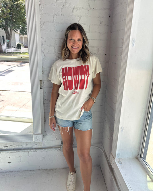Howdy Natural Vintage Tee