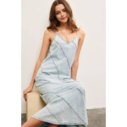 Avery Denim Maxi Dress