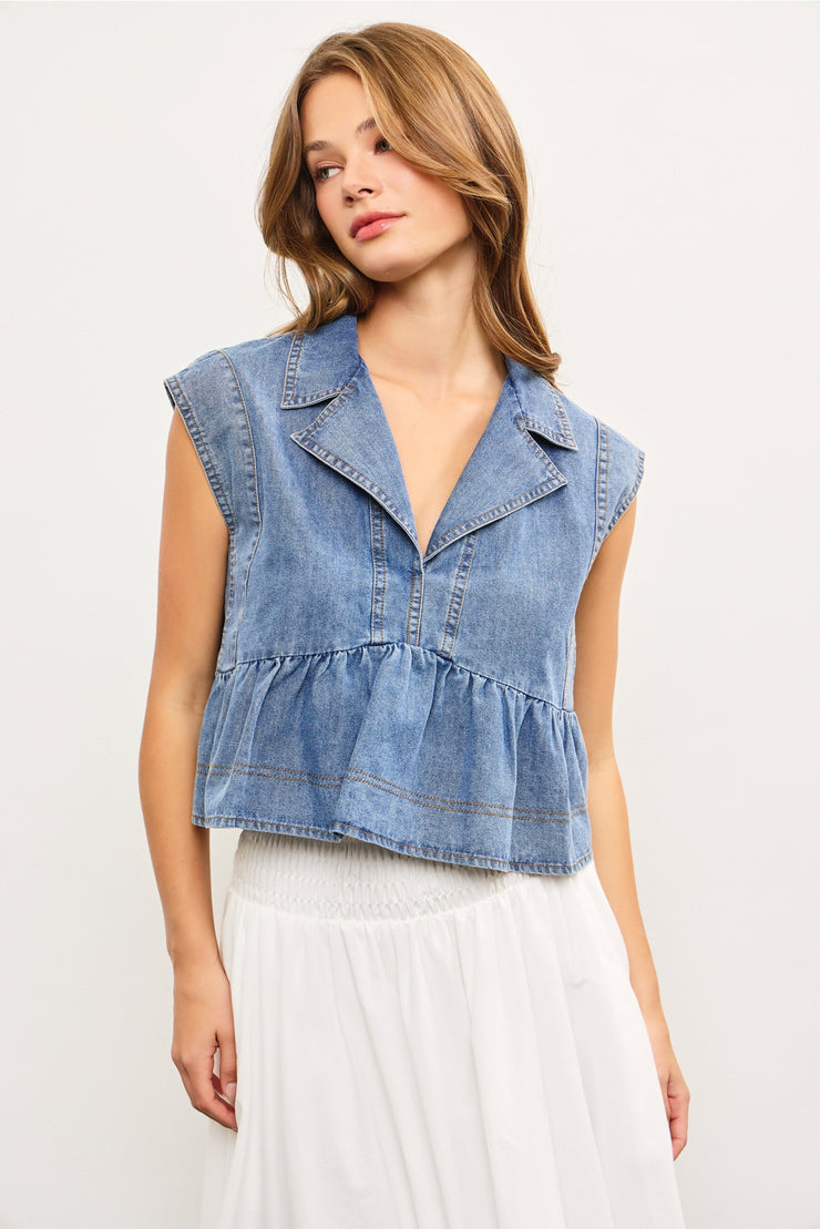 Cindy Babydoll Top