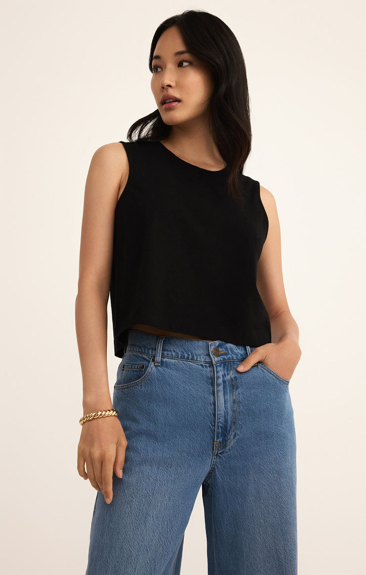 Sloane Jersey Muscle Tank