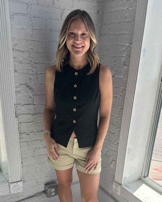 Brinkley Buttoned Vest