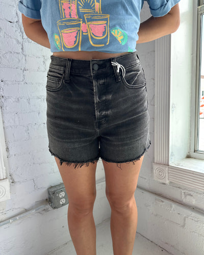 Bottom Line High Rise Short Raven Vintage