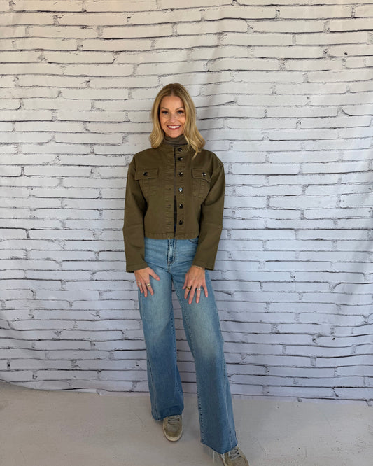 Rowen Jacket Olive Branch