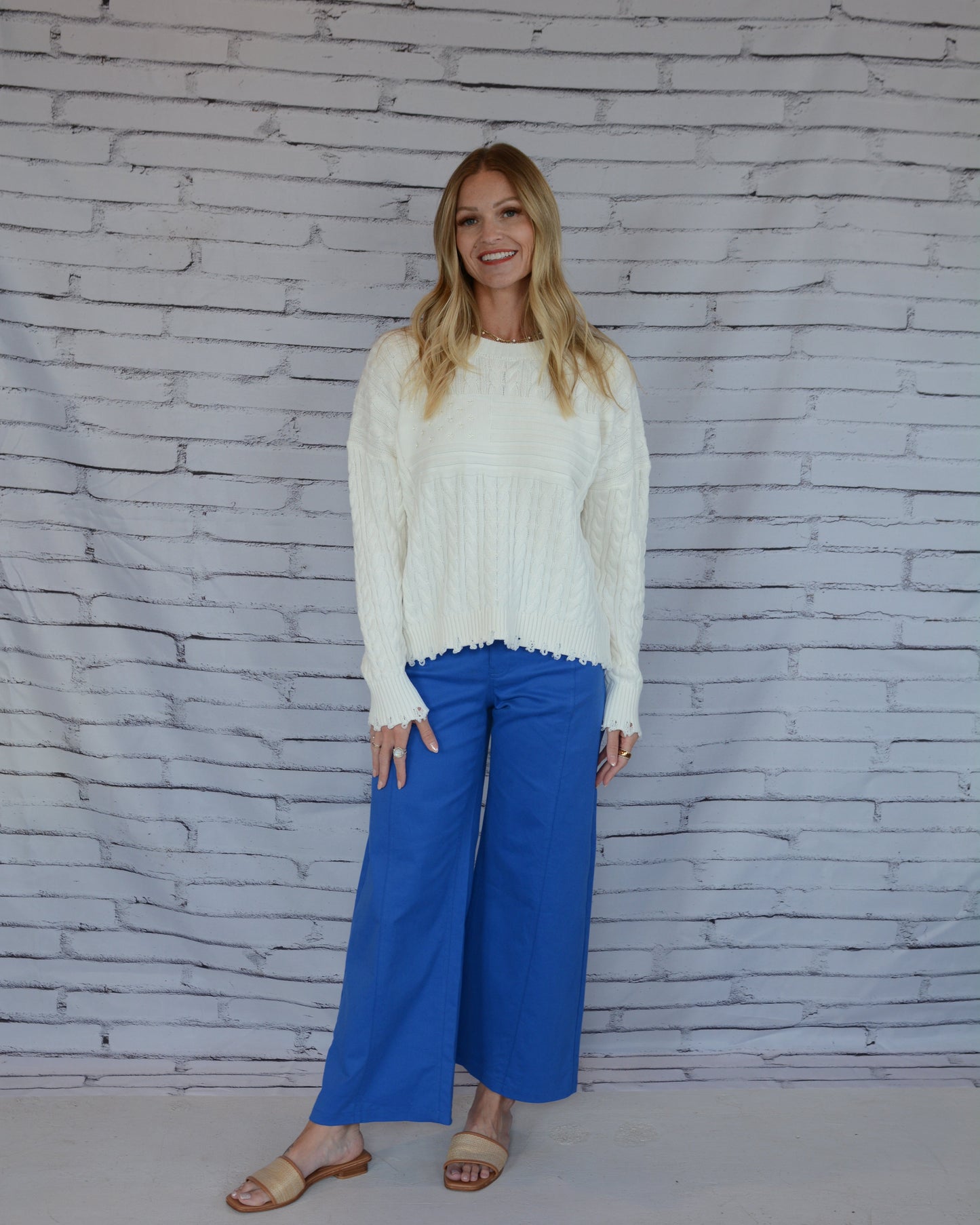 Rania Sweater Off White