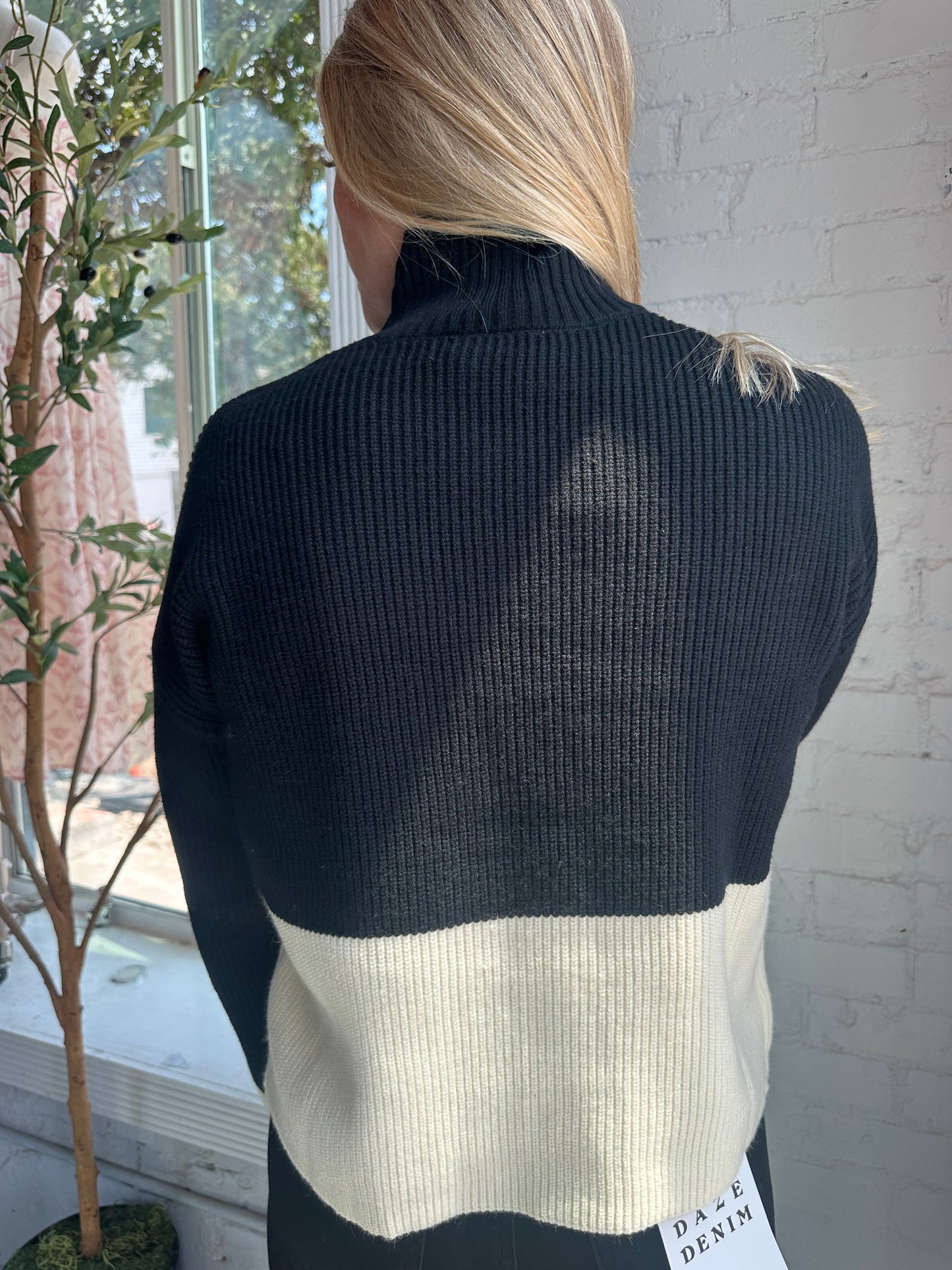 Abbey Color Block Sweater