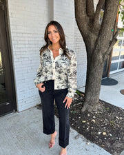 Floral Print Blouse