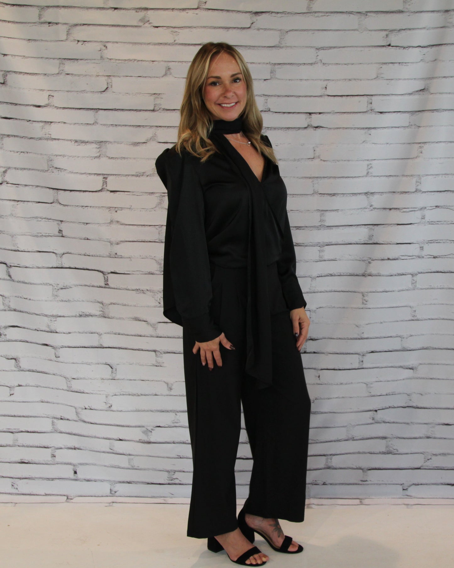 Seraphine Blouse Black