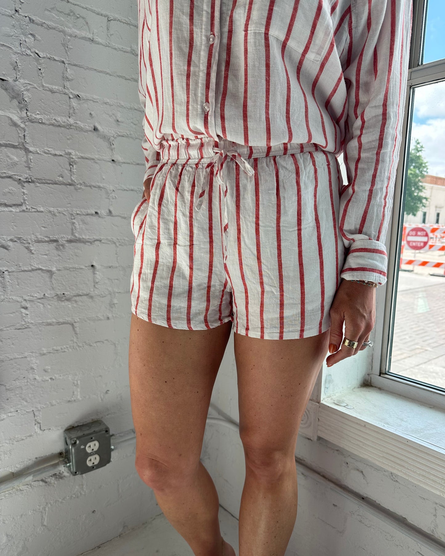 The Perfect Line Short Cabana Red