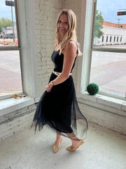 Black Tulle Dress