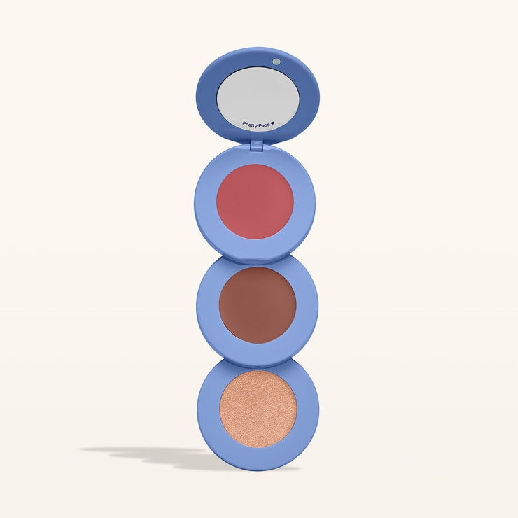 Stack The Odds Blush, Bronzer, Highlight Trio
