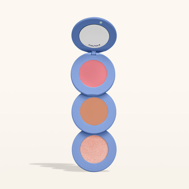 Stack The Odds Blush, Bronzer, Highlight Trio