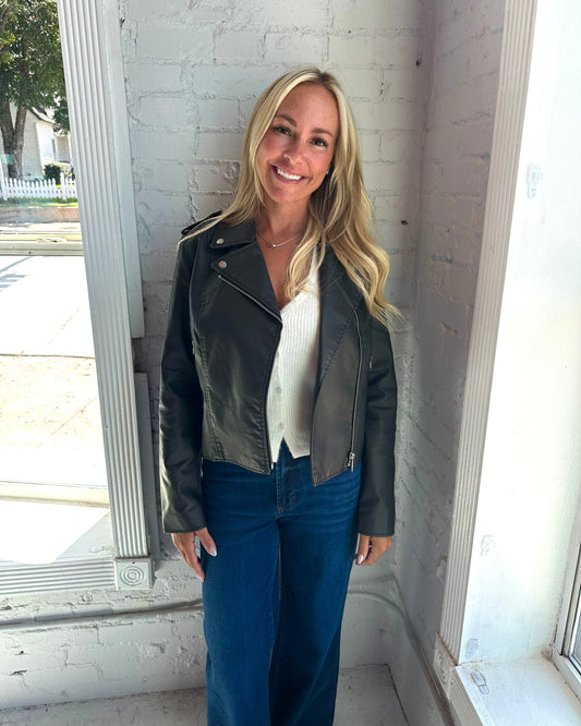 Alchemy Moto Faux Leather Jacket