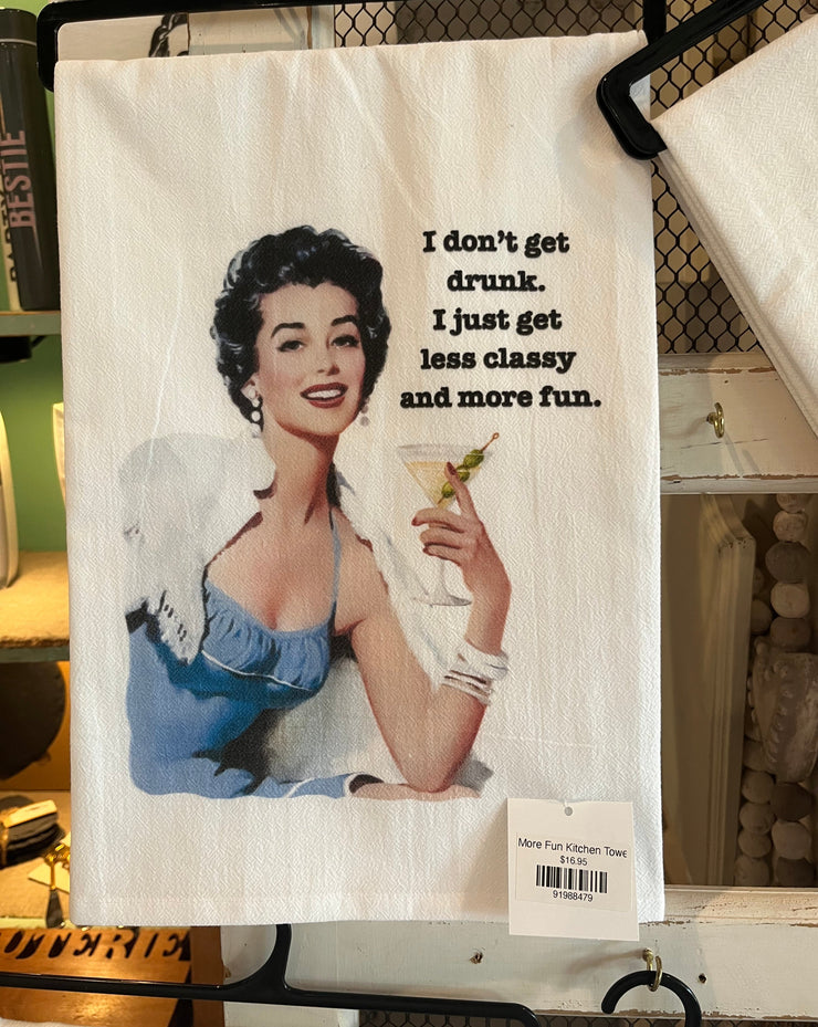 More Fun Kitchen Towel