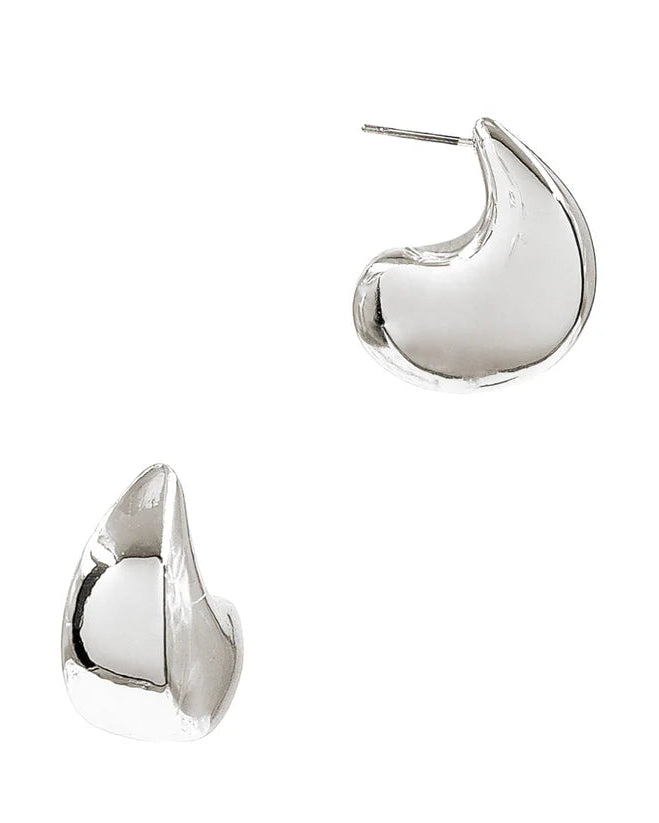 Silver Hoop Earrings
