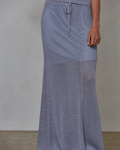 Aidan Open Knit Skirt Sweater