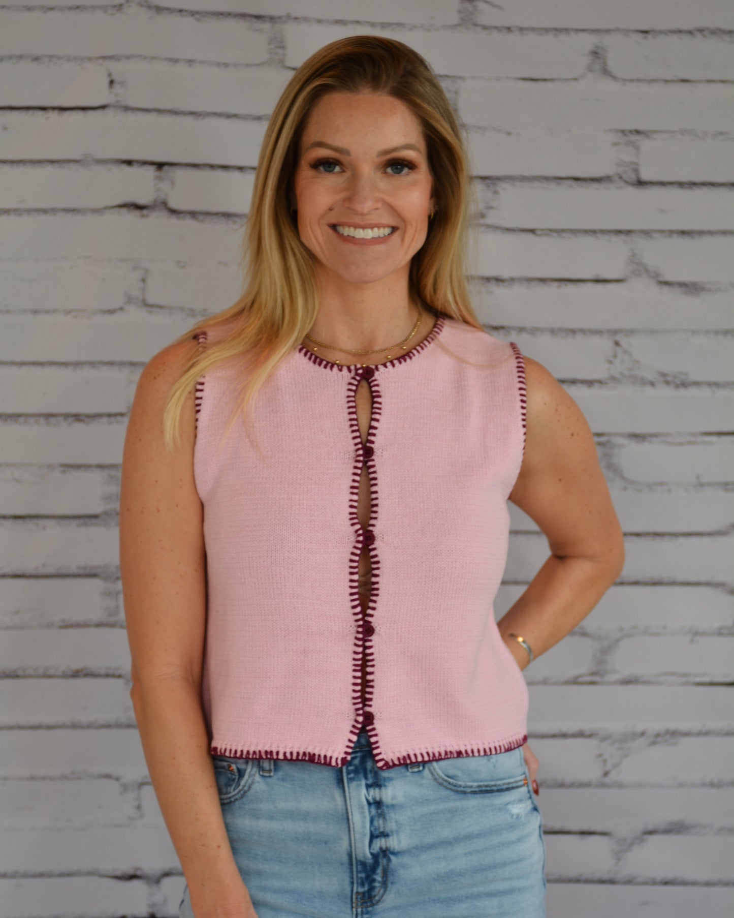 Blush & Berry Love Vest