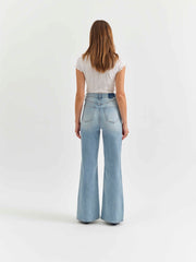 Far Out High Rise Wide Leg Blooming Vintage